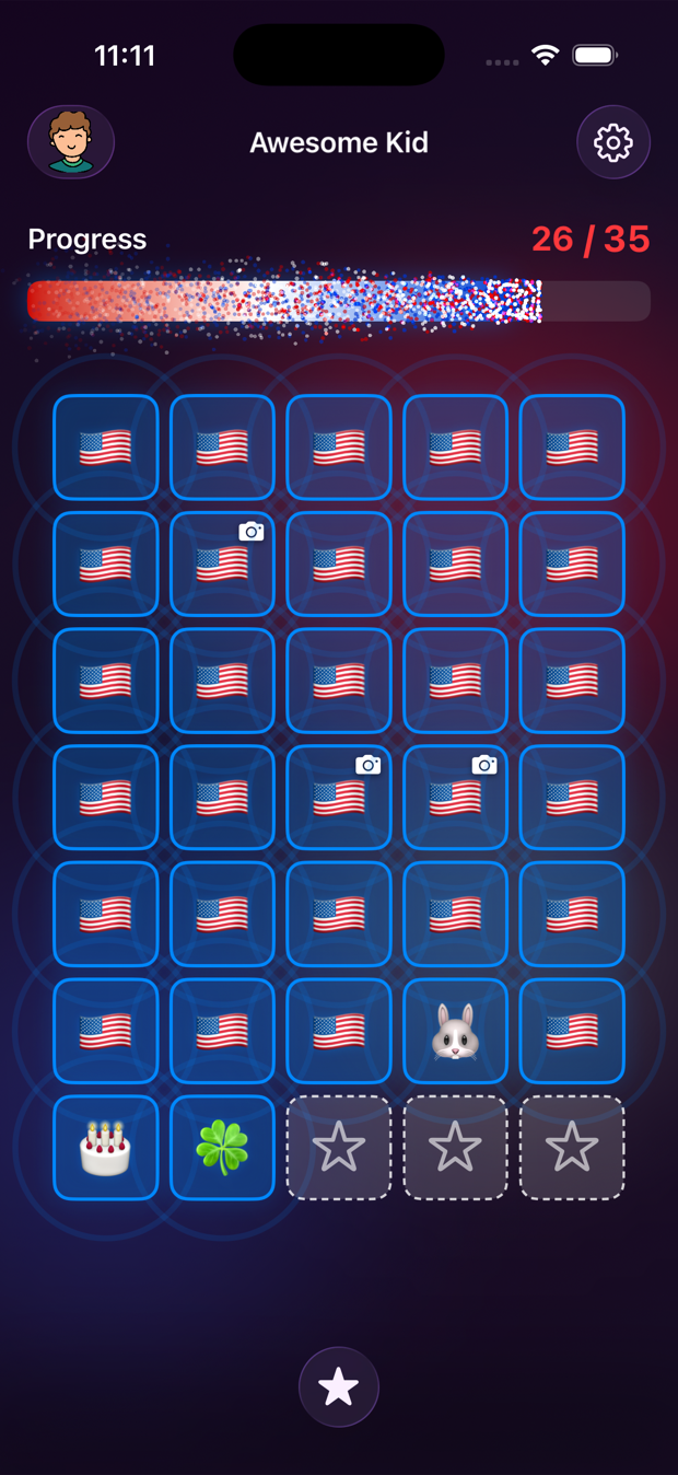 Starly's Stars and Stripes theme